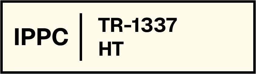 ISPM 15 - IPPC TR-1337 HT